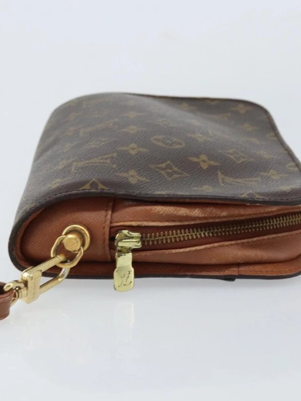 LOUIS VUITTON Monogram Orsay Clutch Bag M51790 LV Auth th6624 - Picture 3 of 14